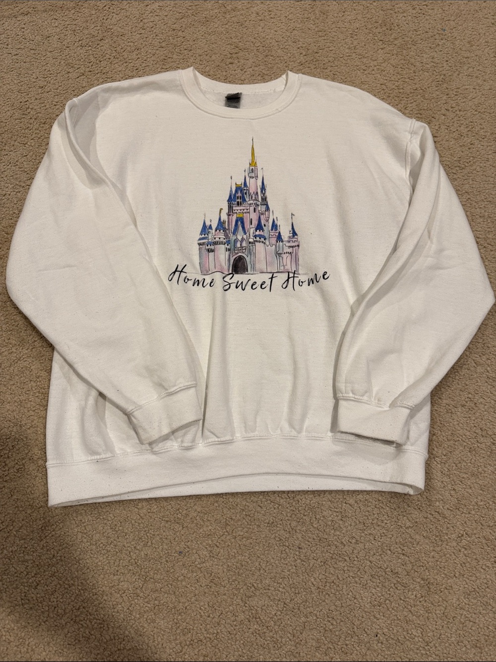*Disney 'Home Sweet Home' Castle Graphic Sweatshirt